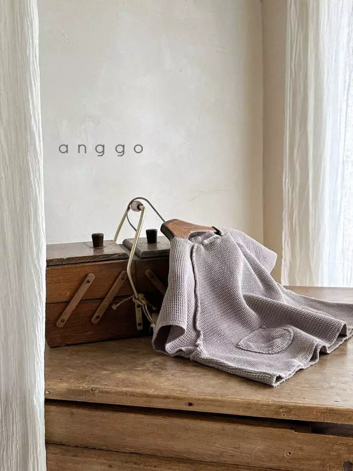 Anggo - Korean Children Fashion - #kidsshorts - Waffle Tee - 5