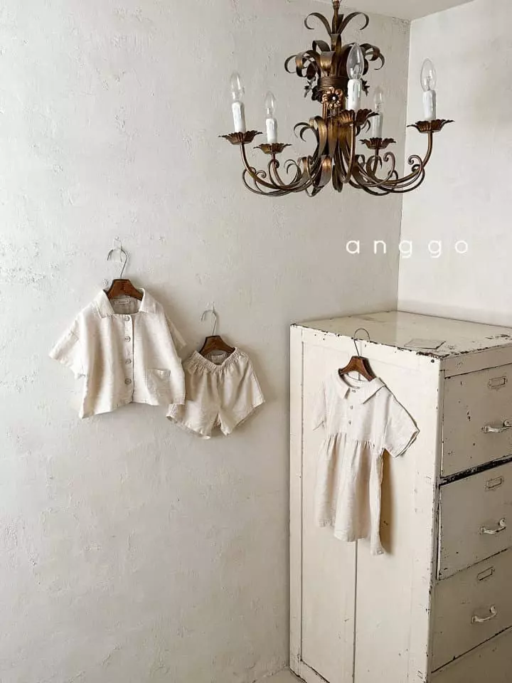 Anggo - Korean Children Fashion - #littlefashionista - Natural One-piece