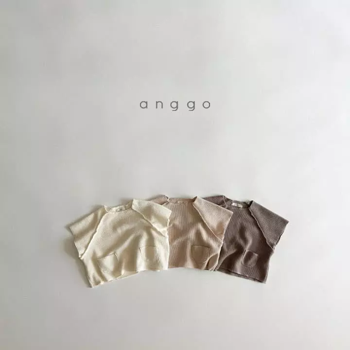 Anggo - Korean Children Fashion - #magicofchildhood - Waffle Tee - 10
