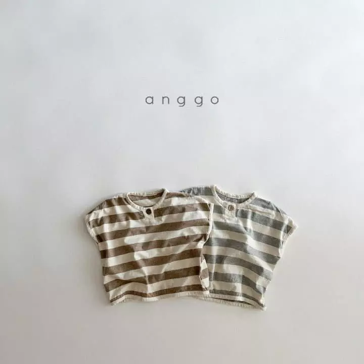 Anggo - Korean Children Fashion - #todddlerfashion - Baguette Tee - 12
