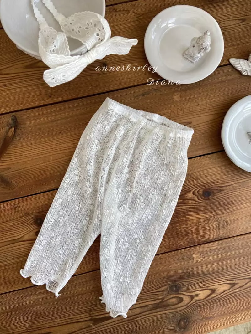 Anne Shirley - Korean Baby Fashion - #babyfever - Summer Lace Leggings - 2