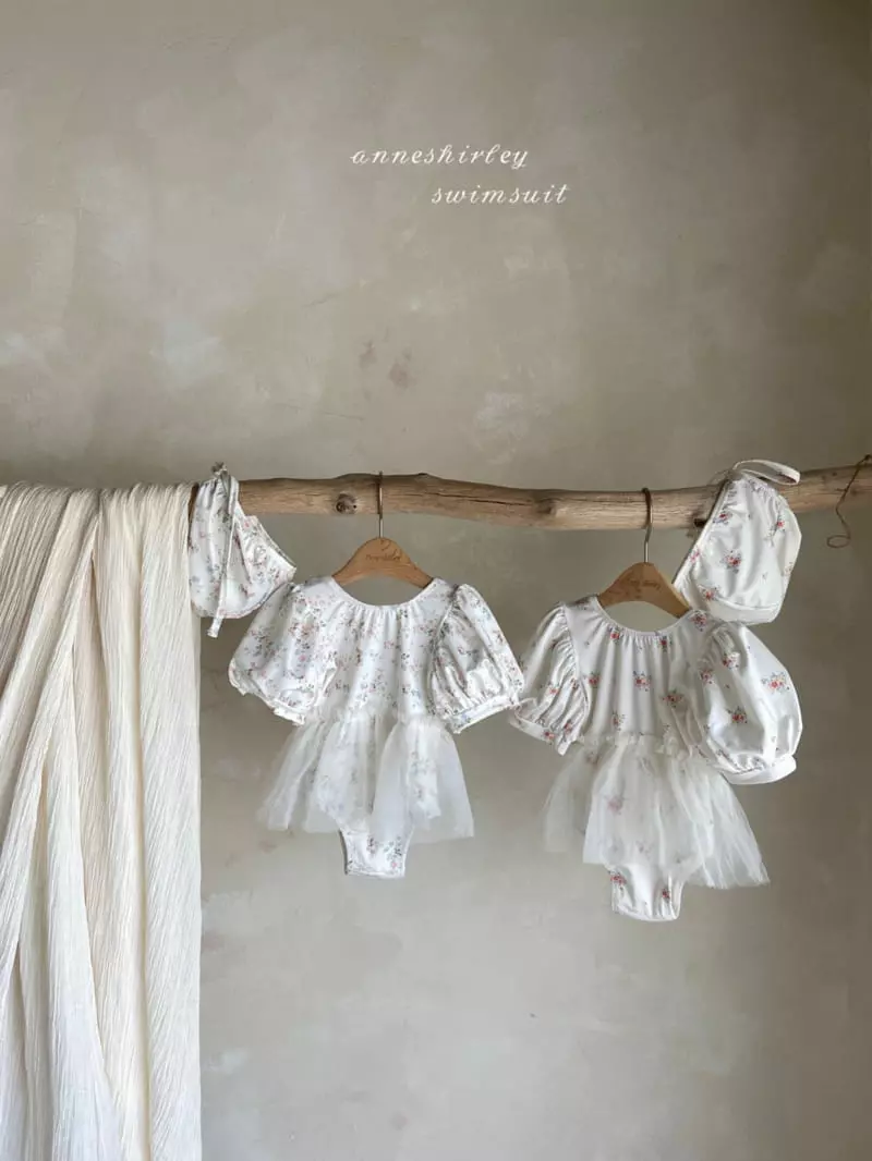 Anne Shirley - Korean Baby Fashion - #babyfever - Atelier Rabbit Swimwear with Hat - 11
