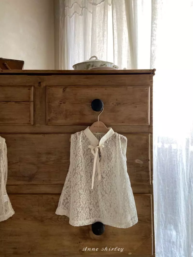 Anne Shirley - Korean Baby Fashion - #babyootd - Molly Lace Vest - 5