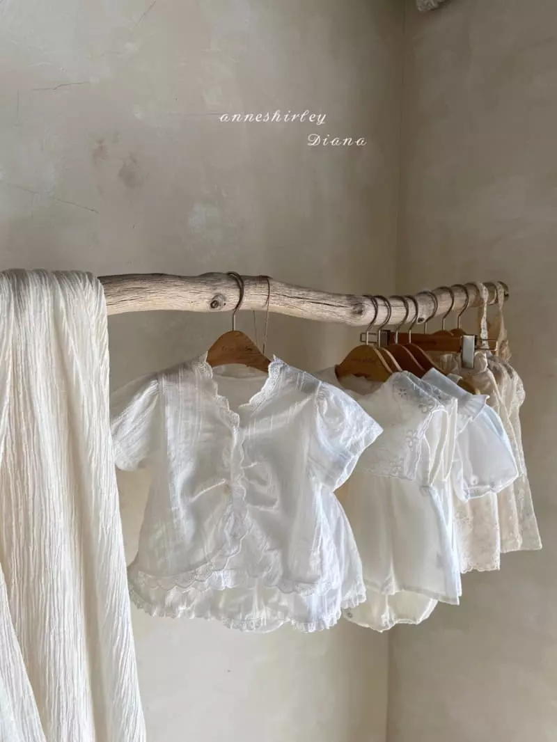 Anne Shirley - Korean Baby Fashion - #babyootd - Shelly Lace Cardigan