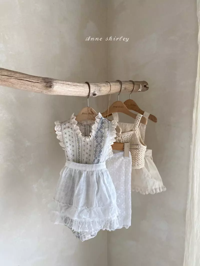 Anne Shirley - Korean Baby Fashion - #onlinebabyboutique - Irin Lace Bodysuit - 12