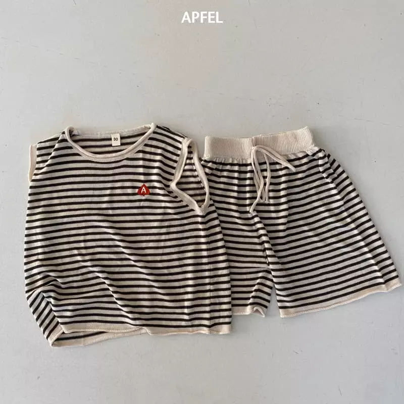Apfel - Korean Children Fashion - #childofig - Santo Top Bottom Set - 3