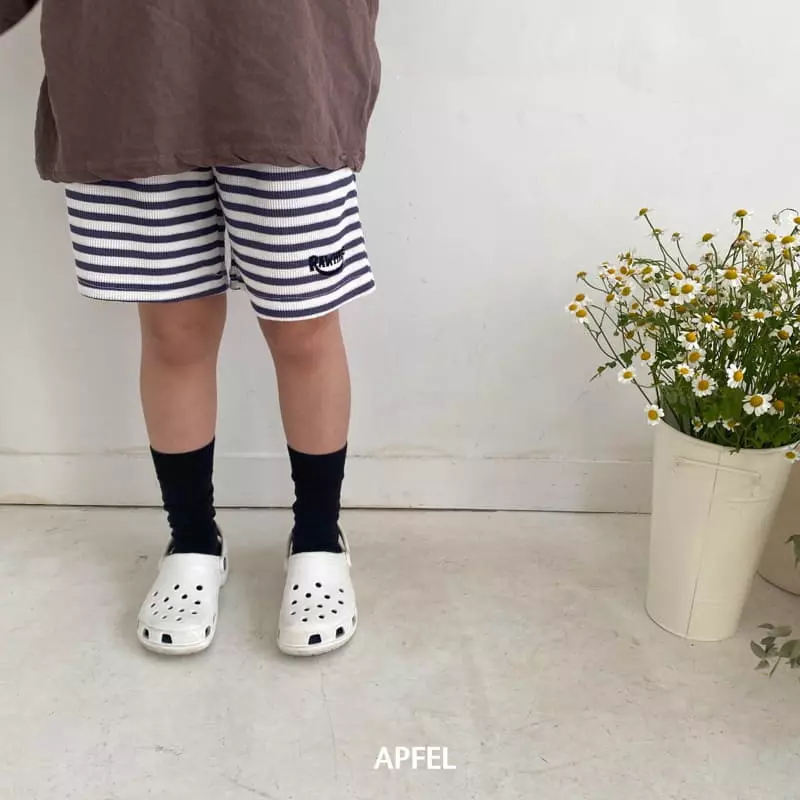 Apfel - Korean Children Fashion - #childrensboutique - Stripes Shorts - 10
