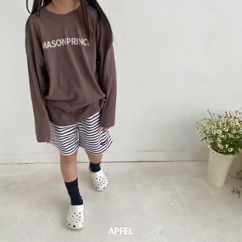 Apfel - Korean Children Fashion - #designkidswear - Stripes Shorts - 11