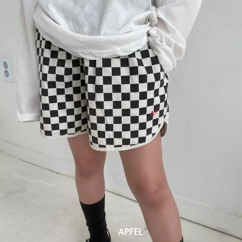 Apfel - Korean Children Fashion - #discoveringself - Chess Shorts - 3