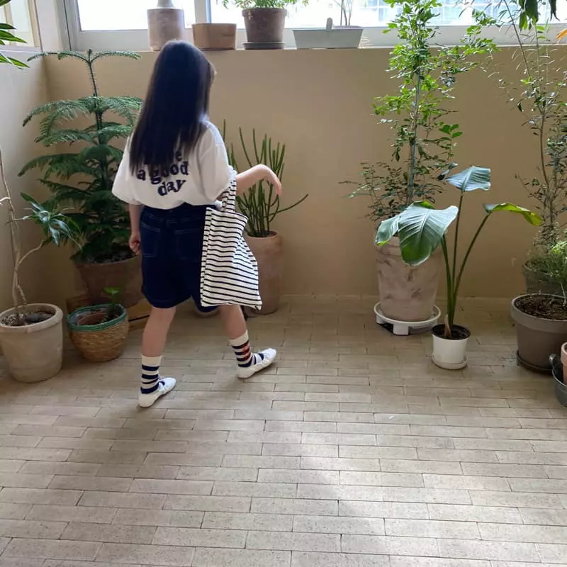 Apfel - Korean Children Fashion - #kidsshorts - And Eco Bag - 9
