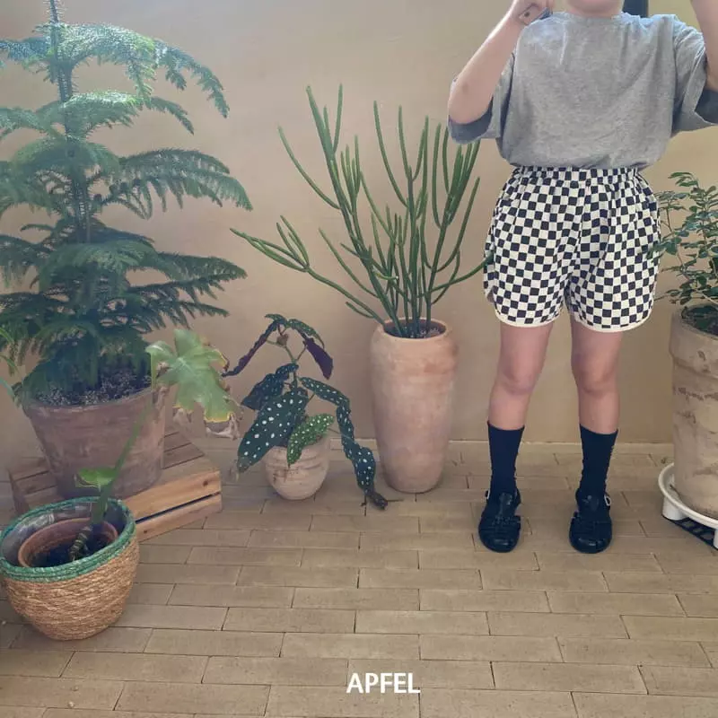 Apfel - Korean Children Fashion - #kidsstore - Chess Shorts - 6