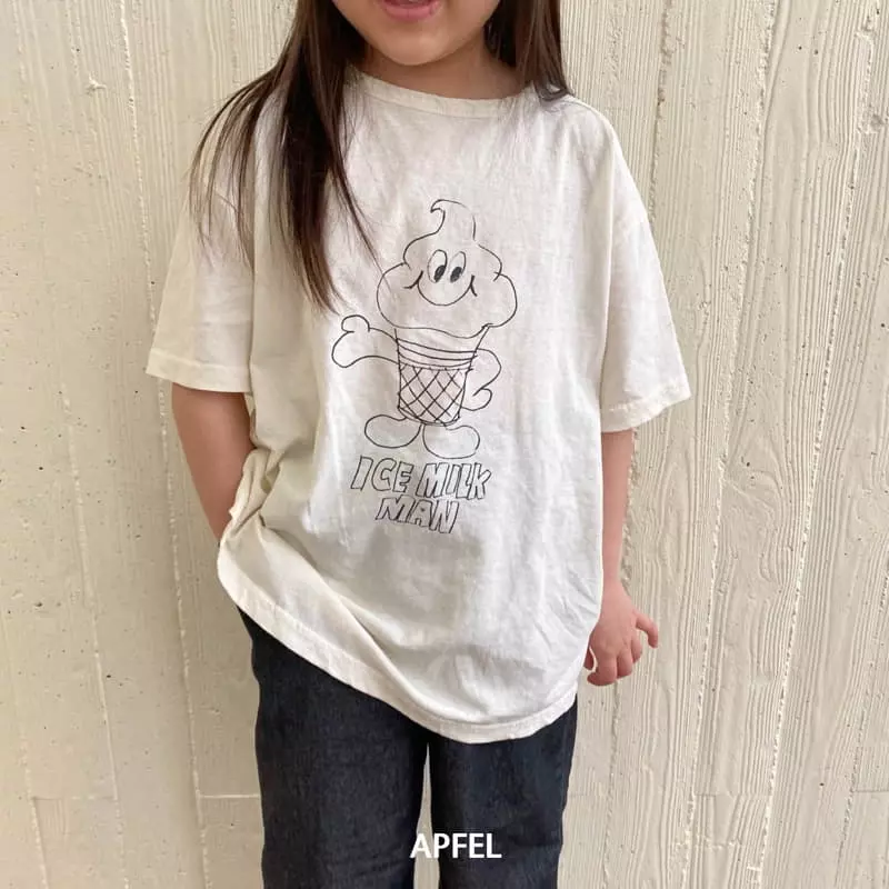 Apfel - Korean Children Fashion - #littlefashionista - Milk Tee