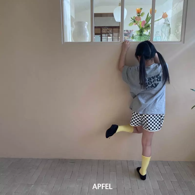Apfel - Korean Children Fashion - #littlefashionista - Chess Shorts - 9