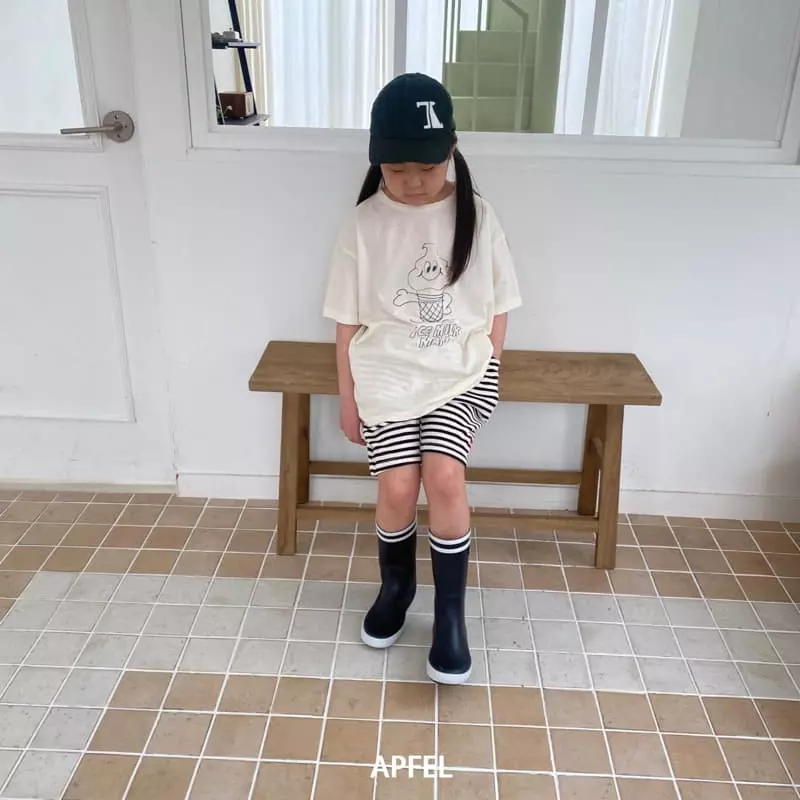 Apfel - Korean Children Fashion - #magicofchildhood - Stripes Shorts - 5