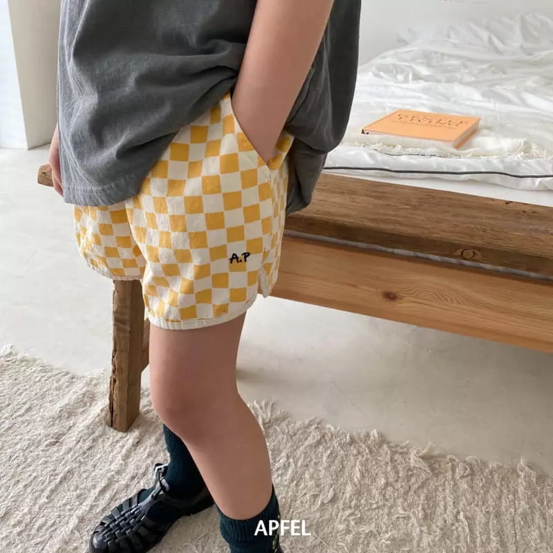 Apfel - Korean Children Fashion - #minifashionista - Chess Shorts - 11
