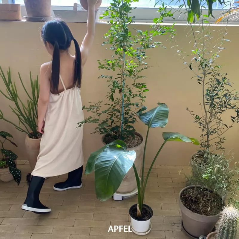 Apfel - Korean Children Fashion - #minifashionista - If String One-piece - 3