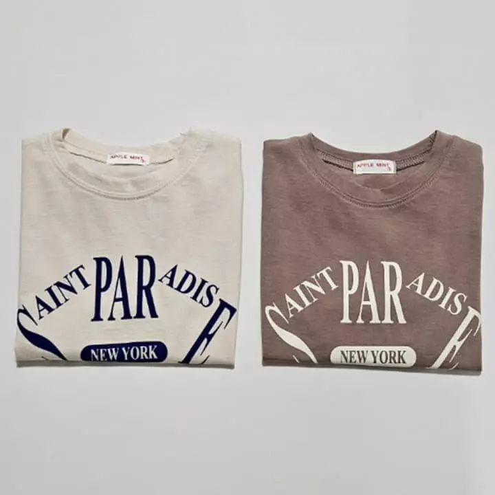 Applemint - Korean Children Fashion - #designkidswear - Saint Tee - 9