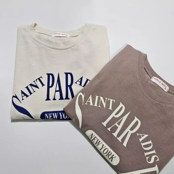 Applemint - Korean Children Fashion - #discoveringself - Saint Tee - 10