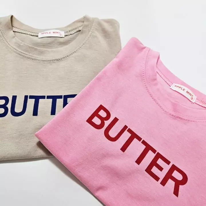 Applemint - Korean Children Fashion - #fashionkids - Butter Tee - 12