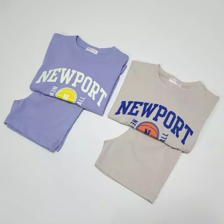 Applemint - Korean Children Fashion - #fashionkids - New Port Top Bottom Set - 4