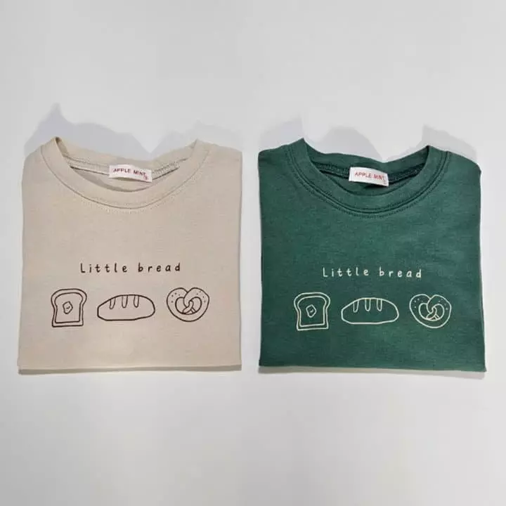Applemint - Korean Children Fashion - #kidsstore - Bread Tee - 4