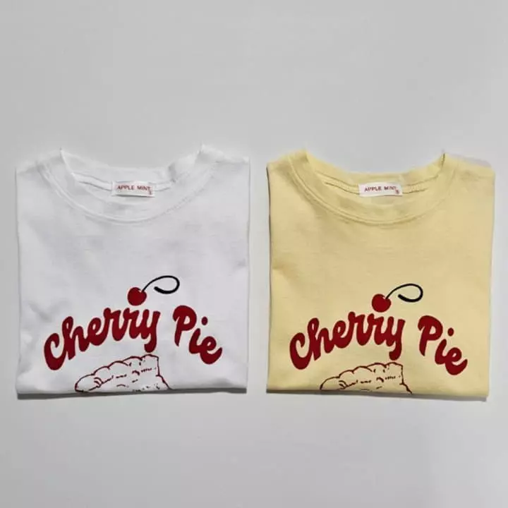 Applemint - Korean Children Fashion - #kidzfashiontrend - Cherry Pie Tee - 2