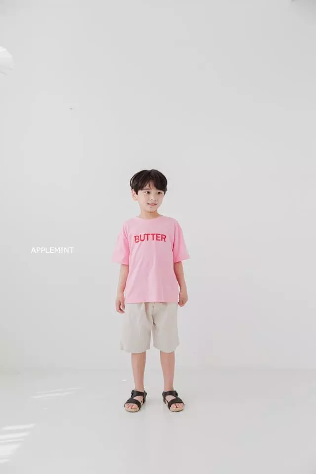 Applemint - Korean Children Fashion - #littlefashionista - Butter Tee - 3