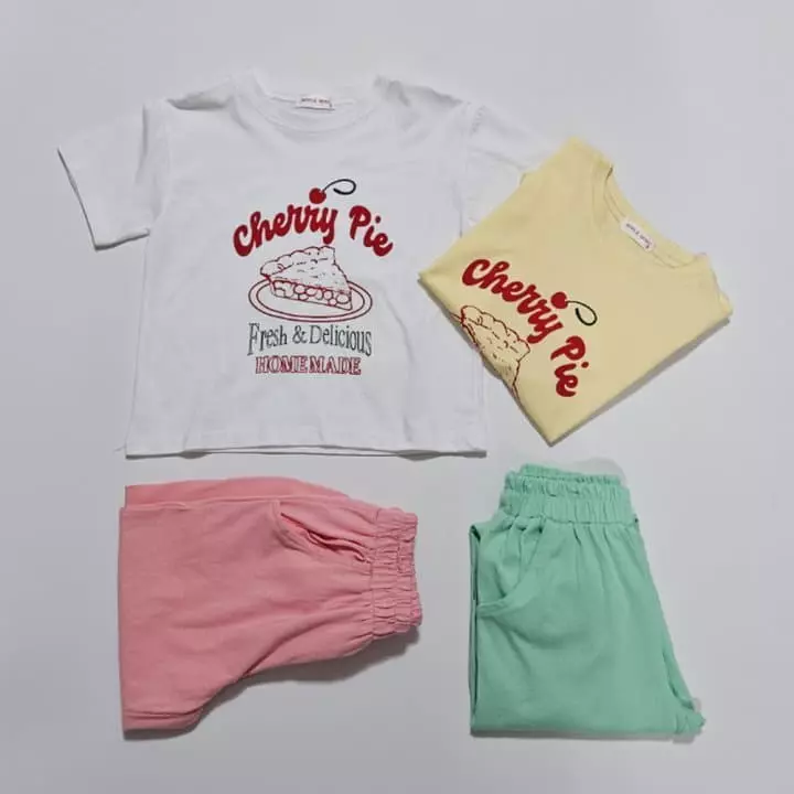 Applemint - Korean Children Fashion - #magicofchildhood - Cherry Pie Tee - 5