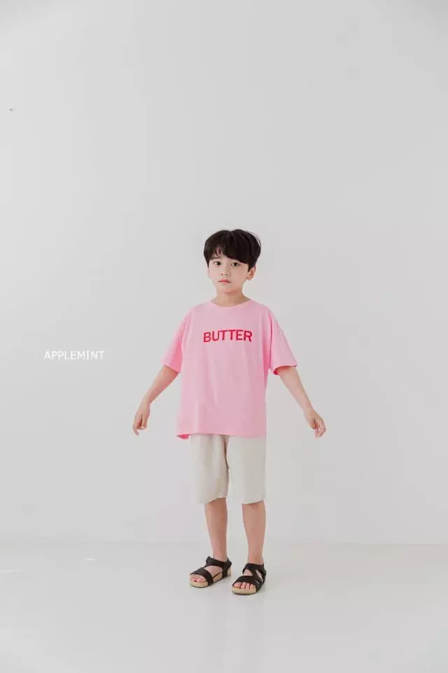 Applemint - Korean Children Fashion - #littlefashionista - Butter Tee - 4