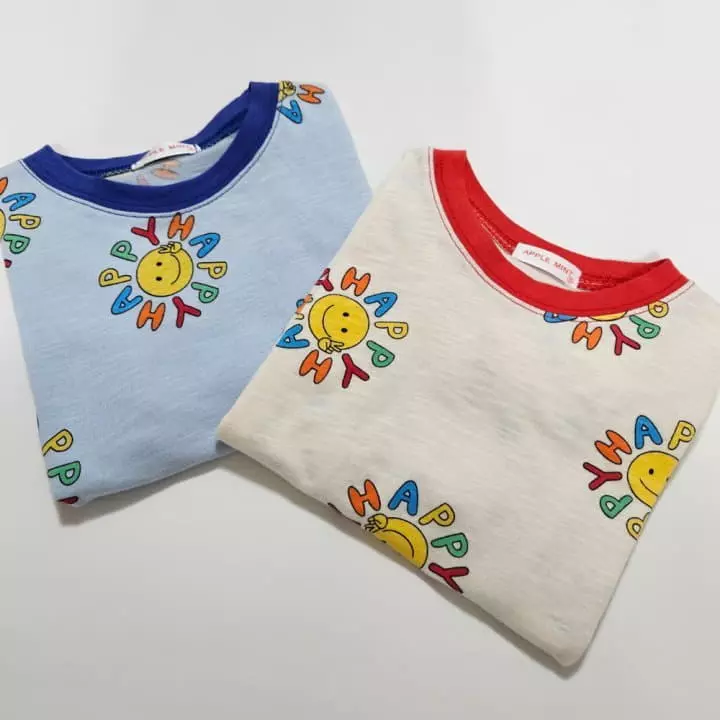 Applemint - Korean Children Fashion - #prettylittlegirls - Smile Tee - 2