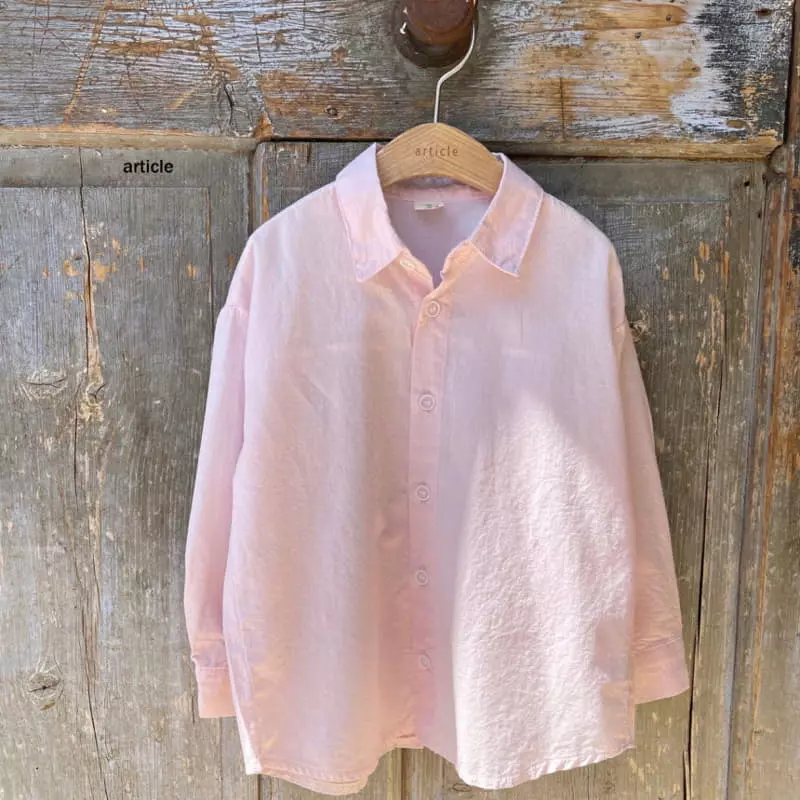 Article - Korean Children Fashion - #Kfashion4kids - Back Shirt - 8