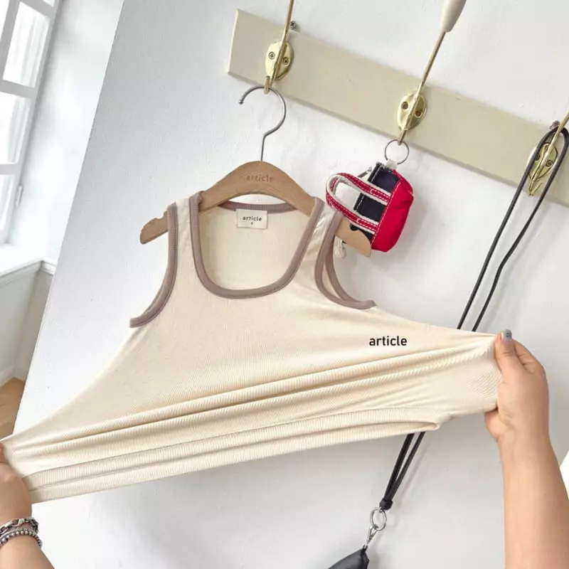 Article - Korean Children Fashion - #childofig - Noted Sleeveless - 3