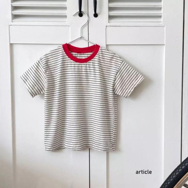 Article - Korean Children Fashion - #childofig - Bukin Stripes Tee