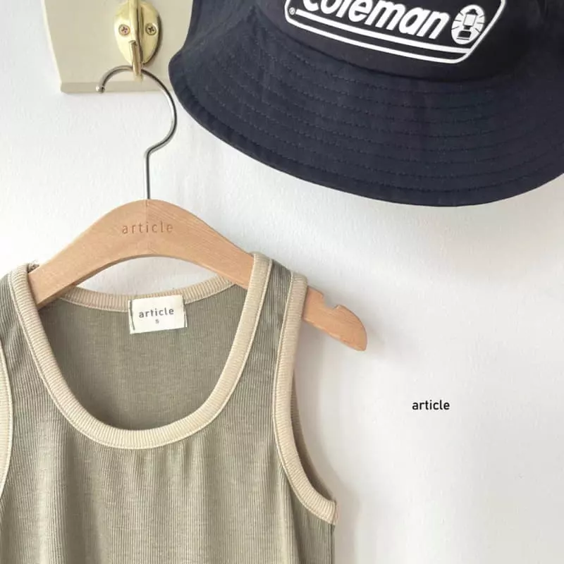 Article - Korean Children Fashion - #childofig - Noted Sleeveless - 4