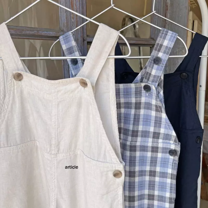 Article - Korean Children Fashion - #designkidswear - Cos Tencel Overalls - 7