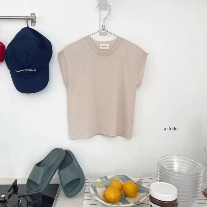 Article - Korean Children Fashion - #designkidswear - Triangle Sleeveless - 6