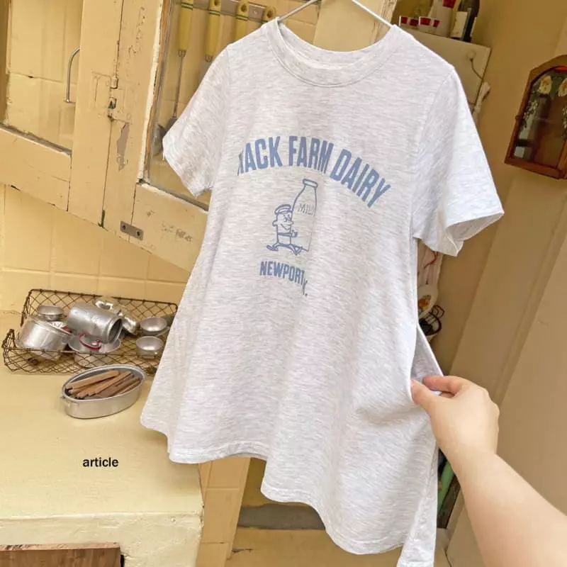 Article - Korean Children Fashion - #minifashionista - Milk One-piece - 3