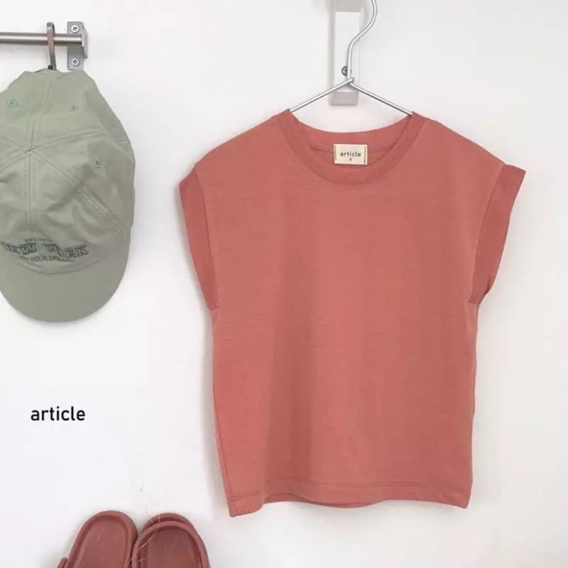 Article - Korean Children Fashion - #minifashionista - Triangle Sleeveless