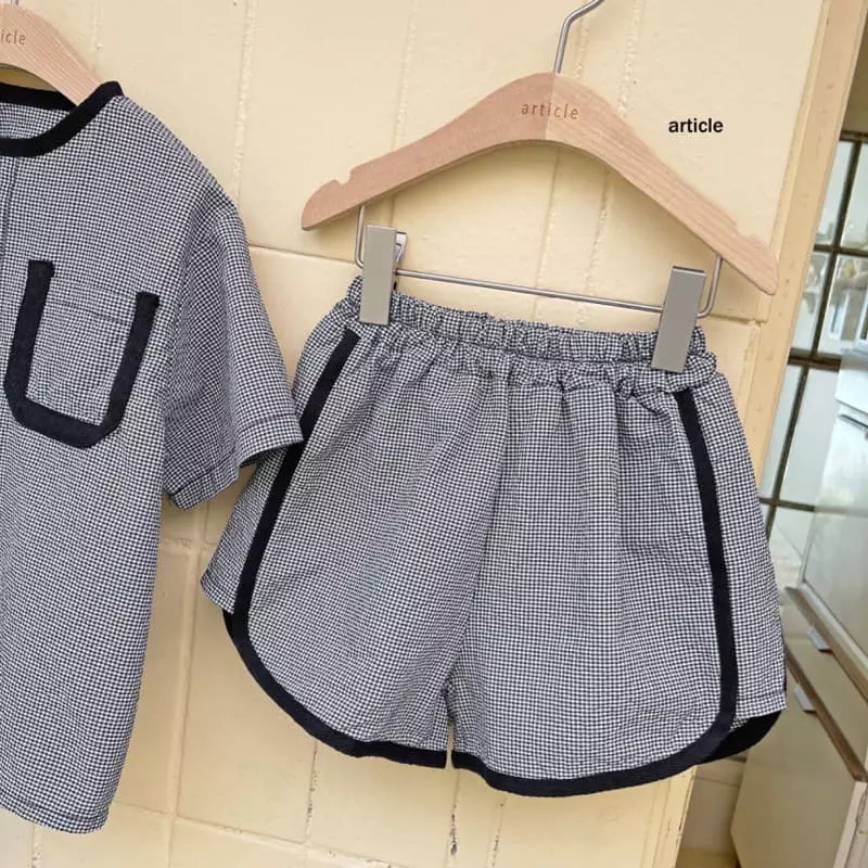 Article - Korean Children Fashion - #stylishchildhood - Mureng Top Bottom Set - 6