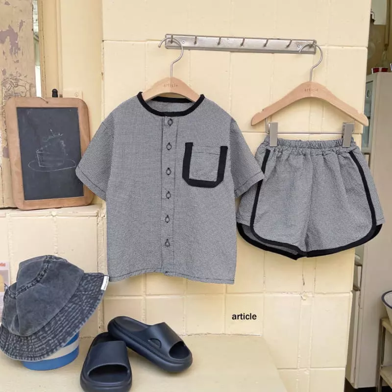 Article - Korean Children Fashion - #toddlerclothing - Mureng Top Bottom Set - 5