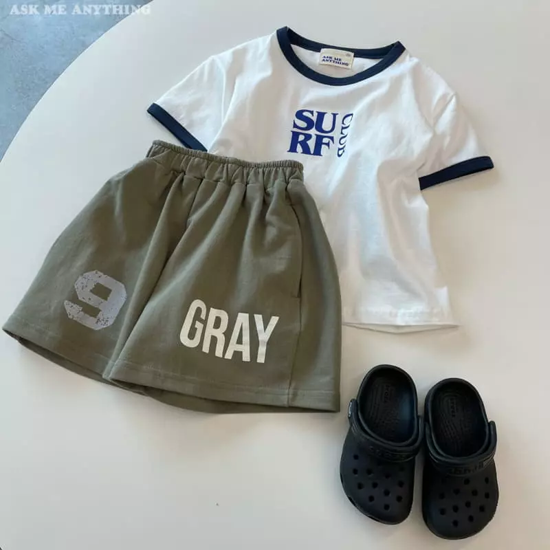Ask Me Anything - Korean Children Fashion - #Kfashion4kids - Surfer Tee - 2