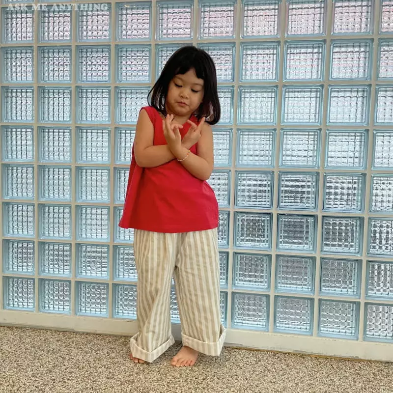 Ask Me Anything - Korean Children Fashion - #designkidswear - Local Pants - 4
