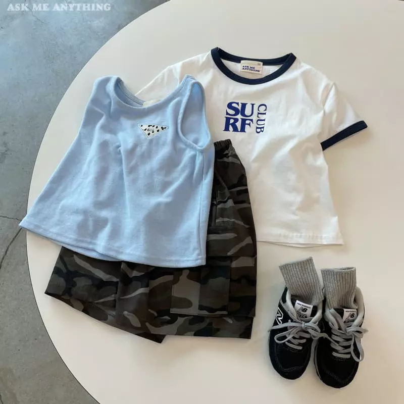 Ask Me Anything - Korean Children Fashion - #littlefashionista - Surfer Tee - 4