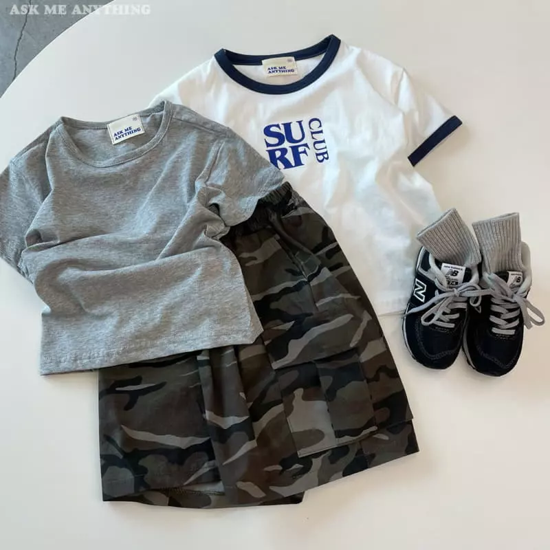Ask Me Anything - Korean Children Fashion - #prettylittlegirls - Surfer Tee - 6