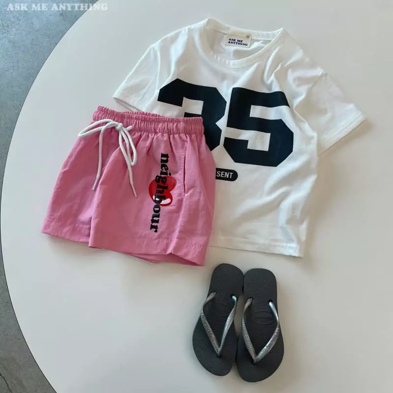 Ask Me Anything - Korean Children Fashion - #todddlerfashion - 35 Number Tee - 6