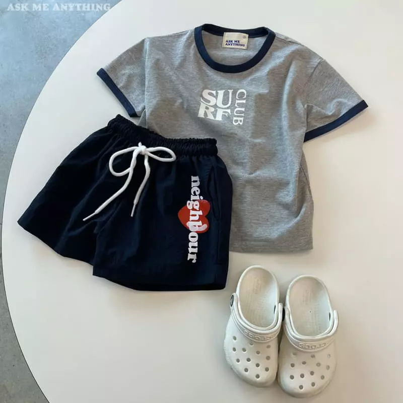 Ask Me Anything - Korean Children Fashion - #todddlerfashion - Surfer Tee - 7