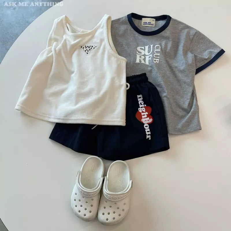 Ask Me Anything - Korean Children Fashion - #toddlerclothing - Surfer Tee - 8