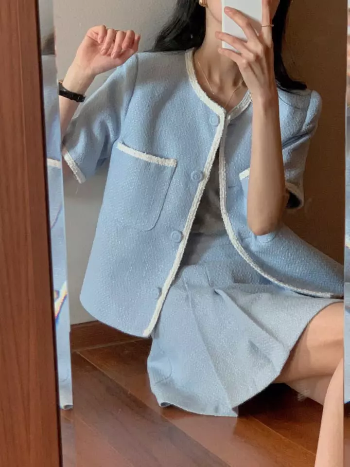 Atthismoment - Korean Women Fashion - #thelittlethings - Ponny Twid Jacket - 4