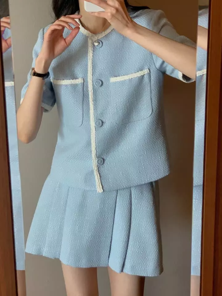 Atthismoment - Korean Women Fashion - #thelittlethings - Ponny Twid Jacket - 3