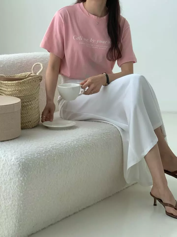 Atthismoment - Korean Women Fashion - #vintageinspired - Call Me Tee - 3